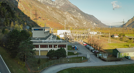 Centrale hydroélectrique en Suisse