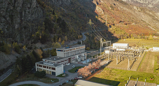 Centrale hydroélectrique en Suisse